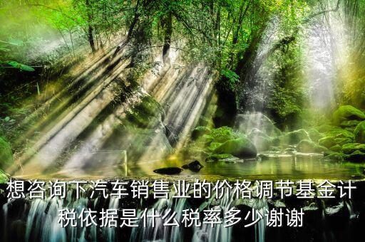 汽車調(diào)節(jié)基金是什么，178萬的車調(diào)節(jié)基金需要多少錢