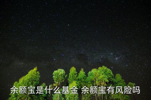 余額寶投資的是什么基金，余額寶是哪家基金管理公司
