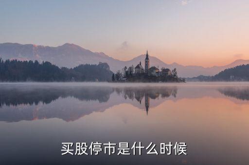 股票什么時(shí)候停市，股市什么時(shí)候停市