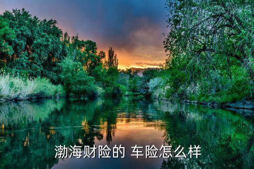 渤海車險(xiǎn)理賠怎么樣,親愛(ài)的，渤海車險(xiǎn)還不錯(cuò)，挺靠譜的