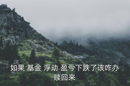 基金浮動盈虧怎么提取,浮動盈虧是正數(shù)，表示你賺了