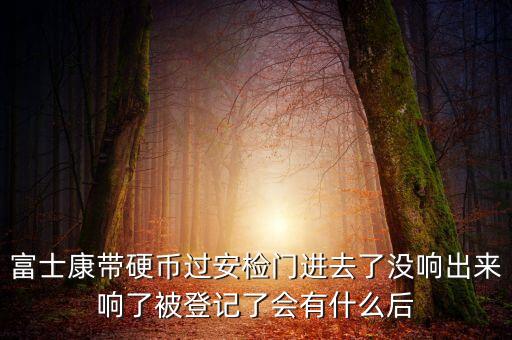富士康警告有什么影響，富士康帶硬幣過安檢門進(jìn)去了沒響出來響了被登記了會(huì)有什么后