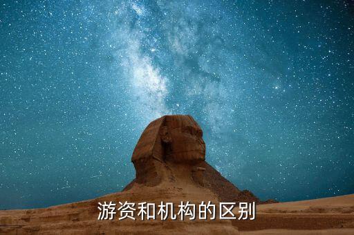 什么是游資機構，什么是游子資機構是游資散戶是游子在股市里