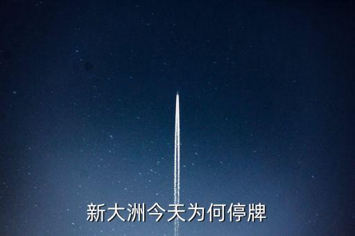 新大州a什么時(shí)候復(fù)牌，公告出來(lái)了請(qǐng)懂行的解釋一下什么時(shí)候可以復(fù)牌