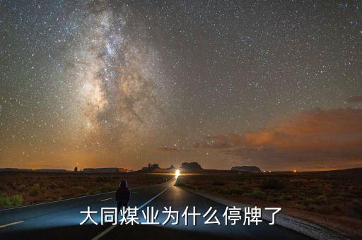 大同煤業(yè)為什么停牌，大同煤業(yè)為什么停牌了