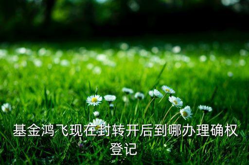 基金鴻飛現(xiàn)在封轉開后到哪辦理確權登記