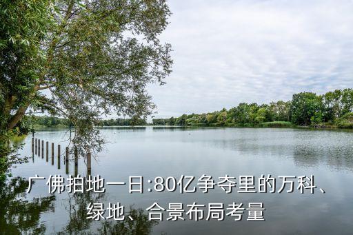 廣佛拍地一日:80億爭(zhēng)奪里的萬(wàn)科、綠地、合景布局考量