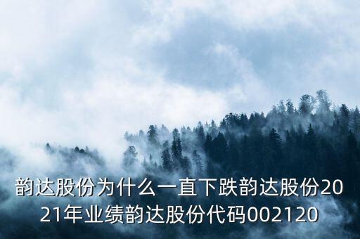 韻達(dá)股份為什么一直下跌韻達(dá)股份2021年業(yè)績(jī)韻達(dá)股份代碼002120