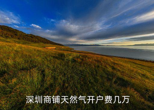  深圳商鋪天然氣開(kāi)戶(hù)費(fèi)幾萬(wàn)