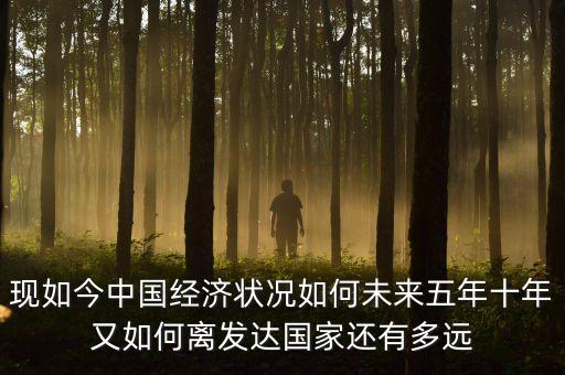 現(xiàn)如今中國經(jīng)濟狀況如何未來五年十年又如何離發(fā)達國家還有多遠