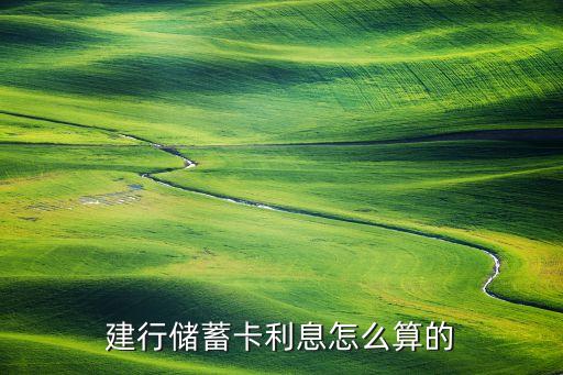 建設銀行卡利率,招行信用卡 利率