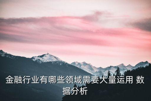 大數(shù)據應用投資結構