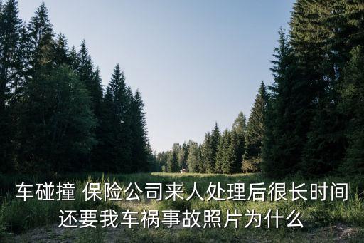 車碰撞 保險(xiǎn)公司來(lái)人處理后很長(zhǎng)時(shí)間還要我車禍?zhǔn)鹿收掌瑸槭裁? class=
