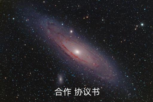  合作 協(xié)議書(shū)