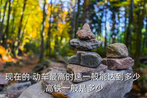 現(xiàn)在的 動(dòng)車(chē)最高時(shí)速一般能達(dá)到多少,高鐵一般是多少