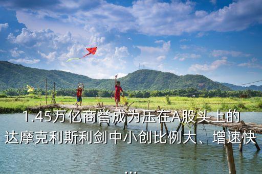 1.45萬億商譽成為壓在A股頭上的達摩克利斯利劍中小創(chuàng)比例大、增速快...