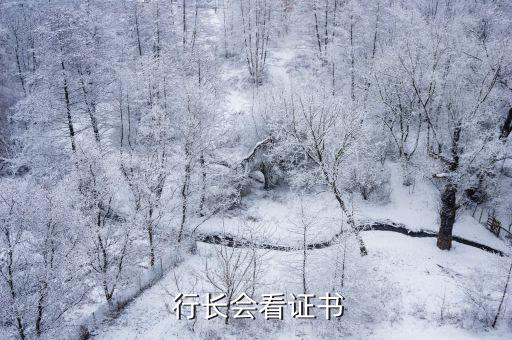  行長(zhǎng)會(huì)看證書(shū)