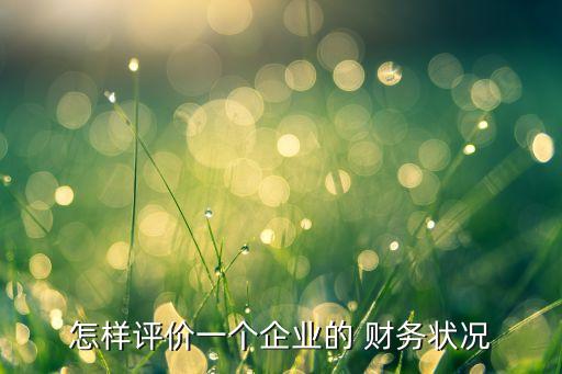 公司的財(cái)務(wù)質(zhì)量,對財(cái)務(wù)信息質(zhì)量有哪些要求