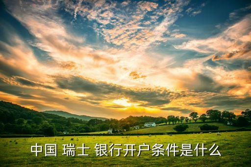 國(guó)內(nèi)有瑞士銀行嗎,瑞士銀行不再為中國(guó)儲(chǔ)戶(hù)保密