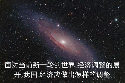 面對當前新一輪的世界 經(jīng)濟調整的展開,我國 經(jīng)濟應做出怎樣的調整