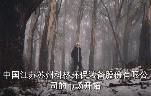中國(guó)江蘇蘇州科林環(huán)保裝備股份有限公司的市場(chǎng)開拓