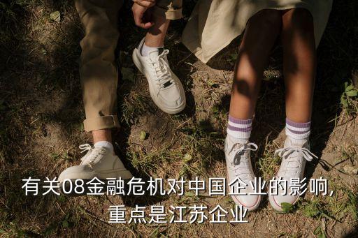 有關(guān)08金融危機對中國企業(yè)的影響,重點是江蘇企業(yè)
