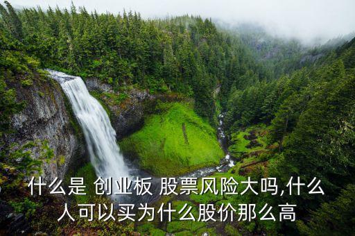 什么是 創(chuàng)業(yè)板 股票風險大嗎,什么人可以買為什么股價那么高