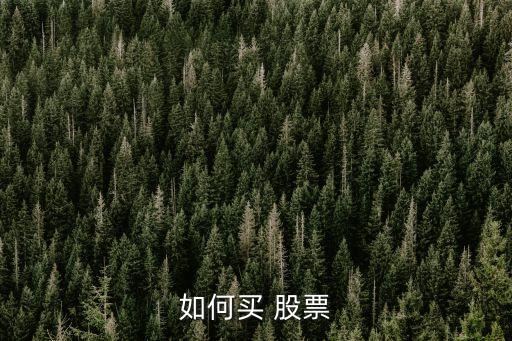 如何買(mǎi) 股票