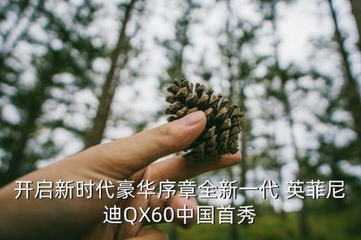 開(kāi)啟新時(shí)代豪華序章全新一代 英菲尼迪QX60中國(guó)首秀