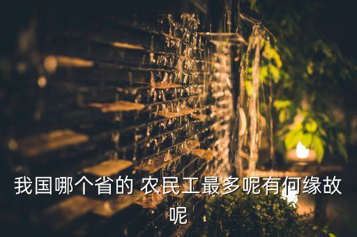 中國農民工數量