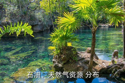  石油、天然氣資源 分布