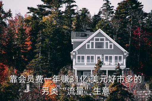 靠會(huì)員費(fèi)一年賺31億 美元好市多的另類(lèi)“流量”生意