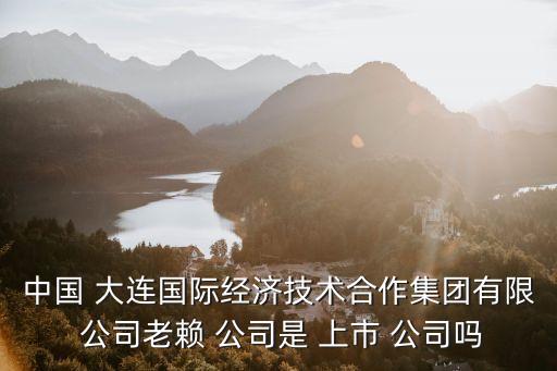 中國 大連國際經(jīng)濟技術(shù)合作集團(tuán)有限 公司老賴 公司是 上市 公司嗎