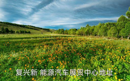 復(fù)興新 能源汽車(chē)展貿(mào)中心地址